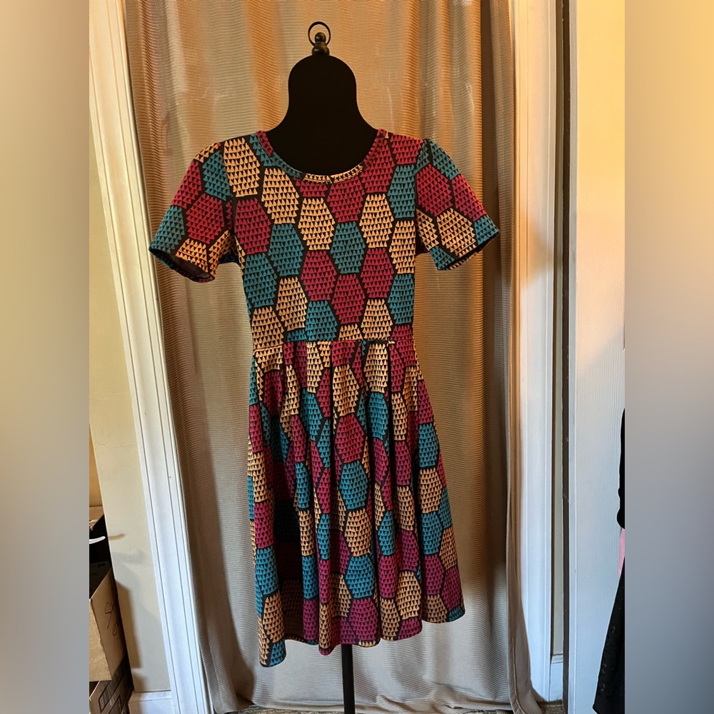 LuLaRoe Amelia dress, size XS,